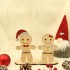 Decoratiune Craciun Personalizata - Familie Oameni Turta Dulce - 2 membri