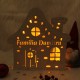 Decoratiune Luminoasa -  Casuta -  Personalizata