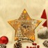 Decoratiune Luminoasa -  Steluta - Primul Craciun in Trei -Personalizat