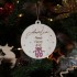 Ornament Brad Poante Balerina - Primul meu Craciun - Personalizat
