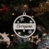 Ornament Brad Sase Fulgi de Zapada - Personalizat 