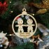 Ornament Brad 2 Oameni Turta Dulce - Personalizat