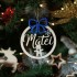 Ornament Brad Omulet de Turta Dulce - Baiatel - Personalizat