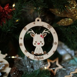 Ornament Brad Renut - Personalizat