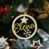 Ornament Brad Stea si Fulg - Personalizat 