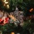 Ornament Brad - Fulg de Zapada Plexiglas