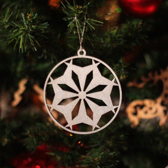 Glob Ornament Brad - Cristal de Gheata