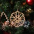 Ornament Brad - Floare de Gheata