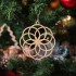 Ornament Brad - Floare Gheata