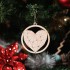 Glob Ornament Brad - Inima Geometrica