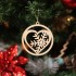 Glob Ornament Brad - Inima cu Fulg