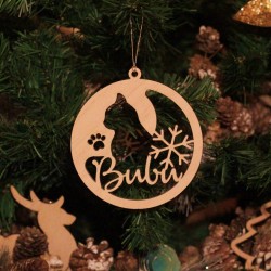 Ornament Brad Personalizat - Pisica