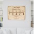 Tablou Decorativ din Lemn Fag - Povestea Noastra