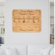Tablou Decorativ din Lemn - Povestea Noastra