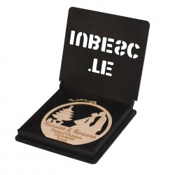 Cutie din Lemn pentru Cadouri - Te Iubesc