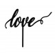 Cake Topper - Love - Topper Tort Cake Topper - Love - Topper Tort