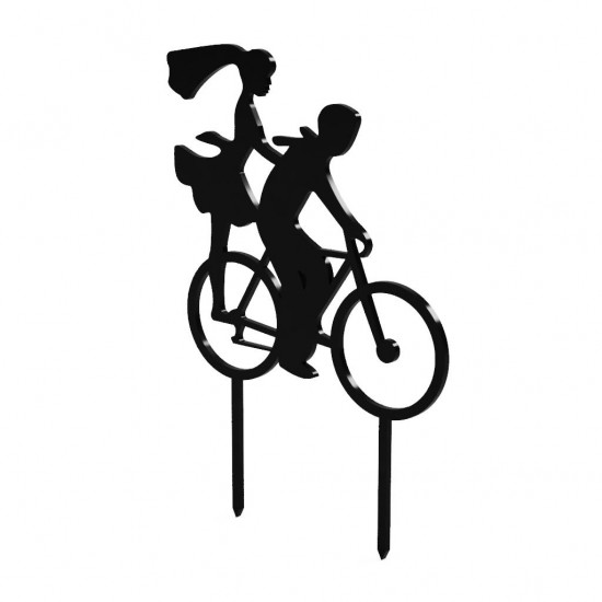 Cake Topper - Bicicleta