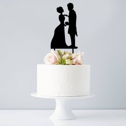 Cake Topper - Mire si Mireasa 4