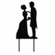 Cake Topper - Mire si Mireasa 4