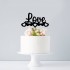 Cake Topper - Love cu Inimioare