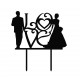 Cake Topper - Mire si Mireasa LOVE Cake Topper - Mire si Mireasa LOVE