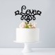 Cake Topper - Love Deco