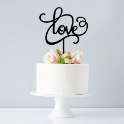 Cake Topper - Love Deco 3