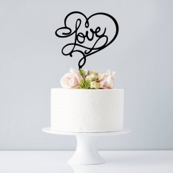 Cake Topper - Love Deco 4