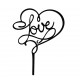 Cake Topper - Love Deco 4