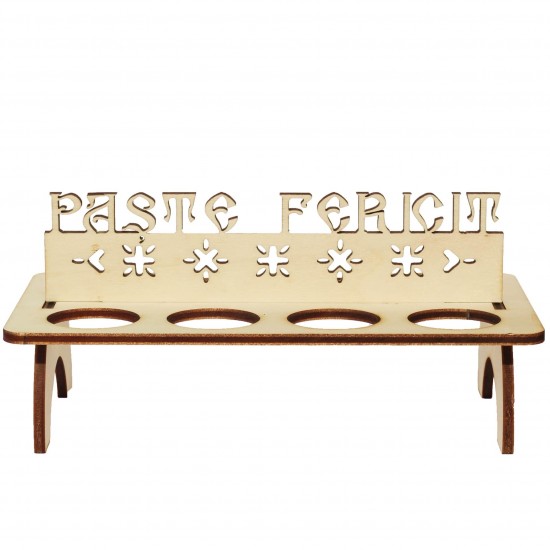 Suport Oua de Paste - Mesaj - Paste Fericit