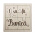 Puzzle Anunt Sarcina - Vei fi Bunica/Bunic - Cu Suport