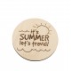 Suporturi Pahare Hello Summer - 4 buc