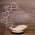 Trofeu din Plexiglas si Lemn Personalizat - 5 Membri ai familiei