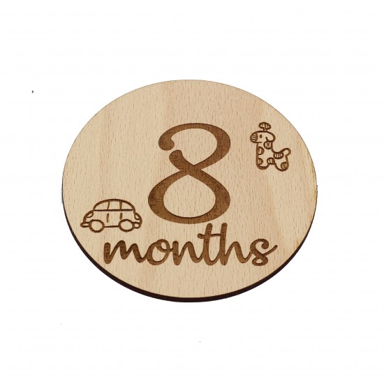 Set 13 Placute Baby Milestones EN