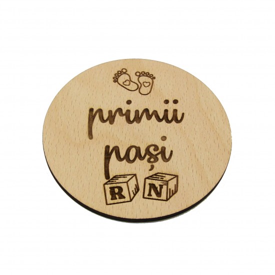 Set 6 Placute Baby Milestones - Evenimente Importante